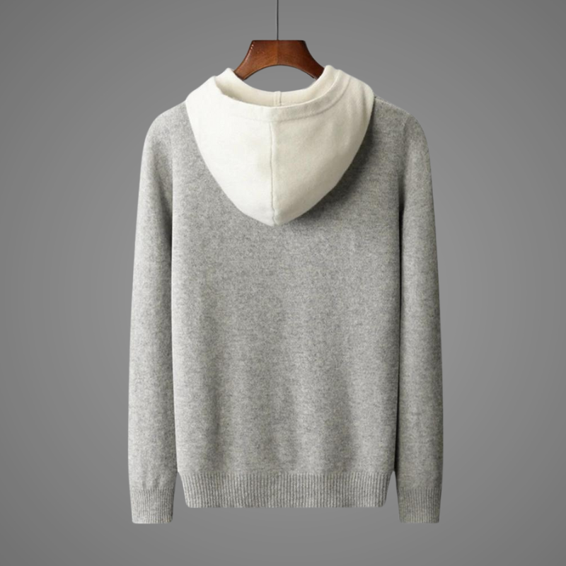 Merino Wool Hoodie for Men – Lightweight, Warm, and Comfortable Pullover for All Seasons