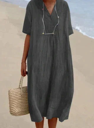Rela Women's Dress | Lightweight Cotton, Casual Summer Style