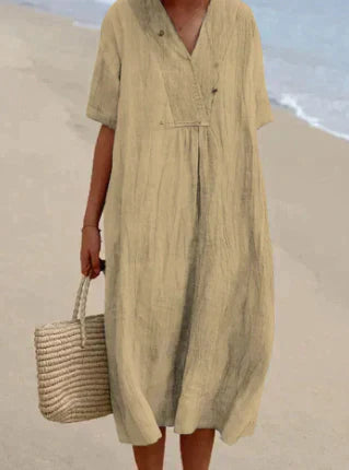 Rela Women's Dress | Lightweight Cotton, Casual Summer Style