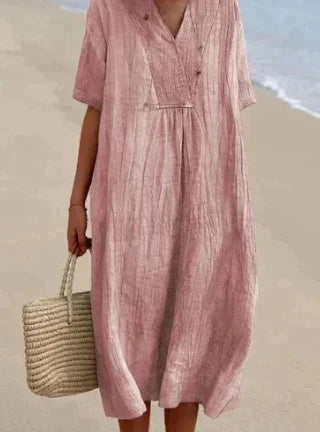 Rela Women's Dress | Lightweight Cotton, Casual Summer Style