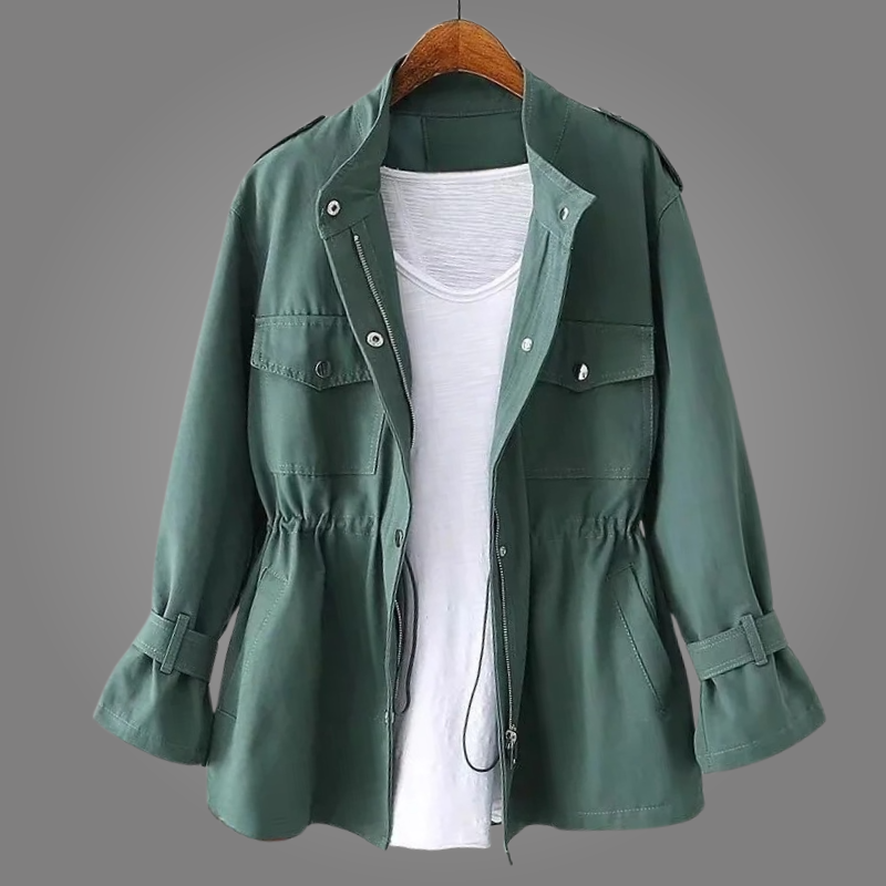 Women's Waterproof Rain Coat with Durable Water-Resistant Material – Stylish All-Weather Jacket for Rainy Days