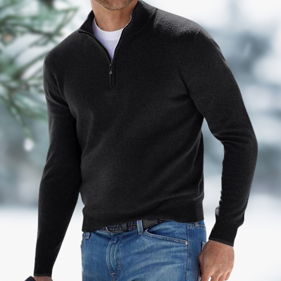 Jerry™ | The Comfortable Zip Sweater