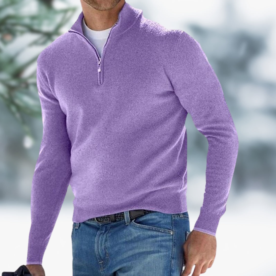 Jerry™ | The Comfortable Zip Sweater