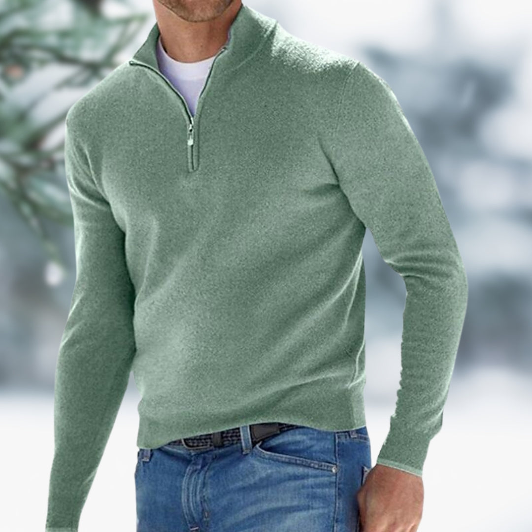 Jerry™ | The Comfortable Zip Sweater