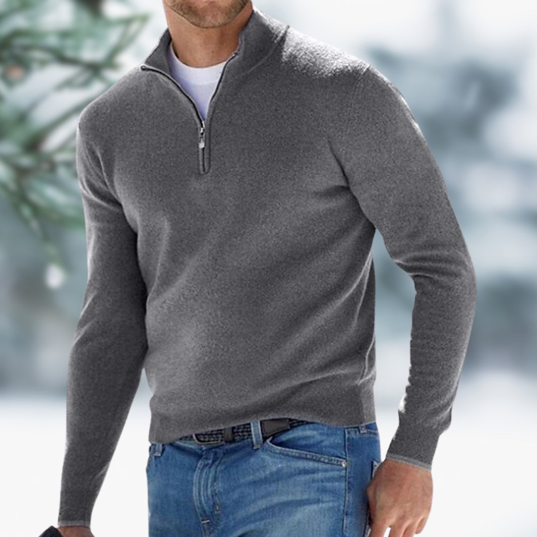 Jerry™ | The Comfortable Zip Sweater