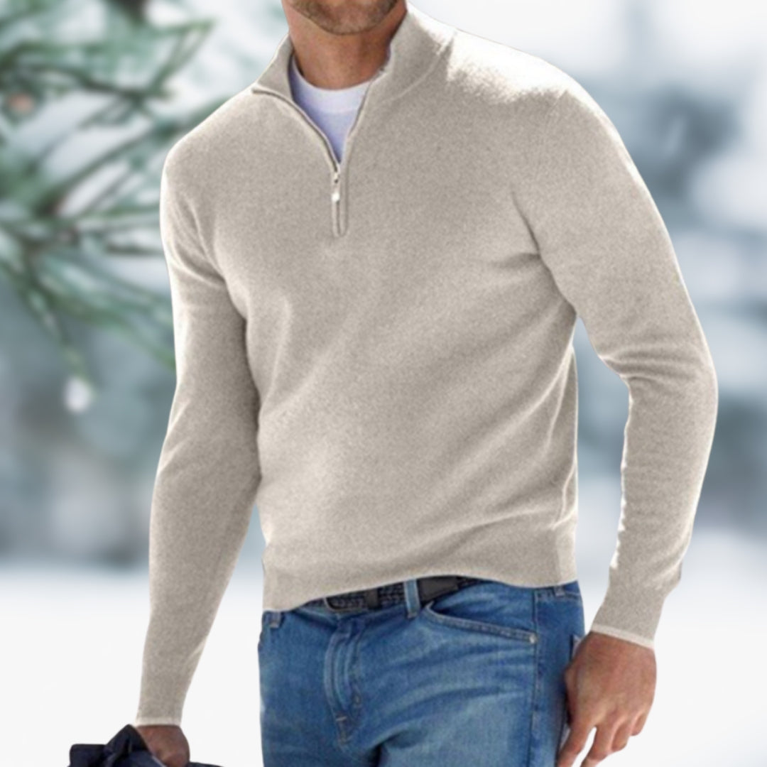 Jerry™ | The Comfortable Zip Sweater