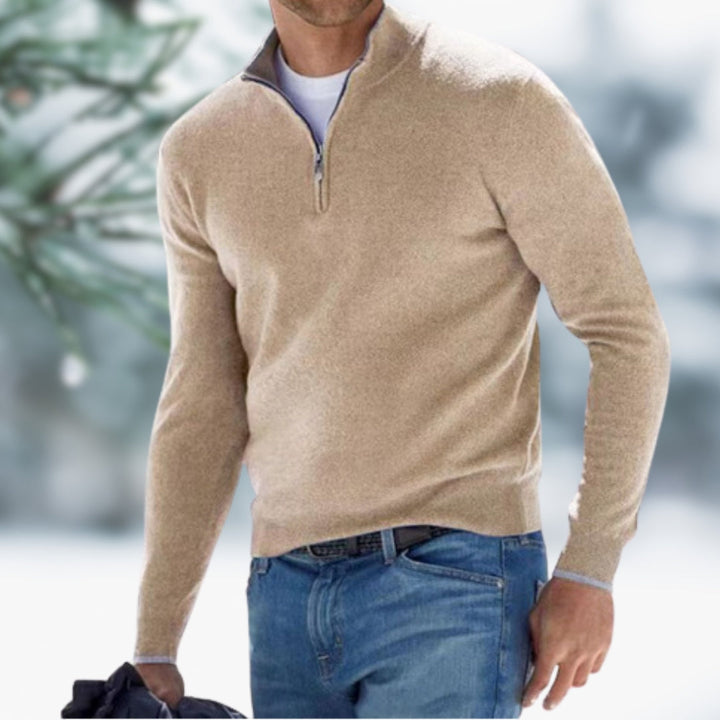 Jerry™ | The Comfortable Zip Sweater