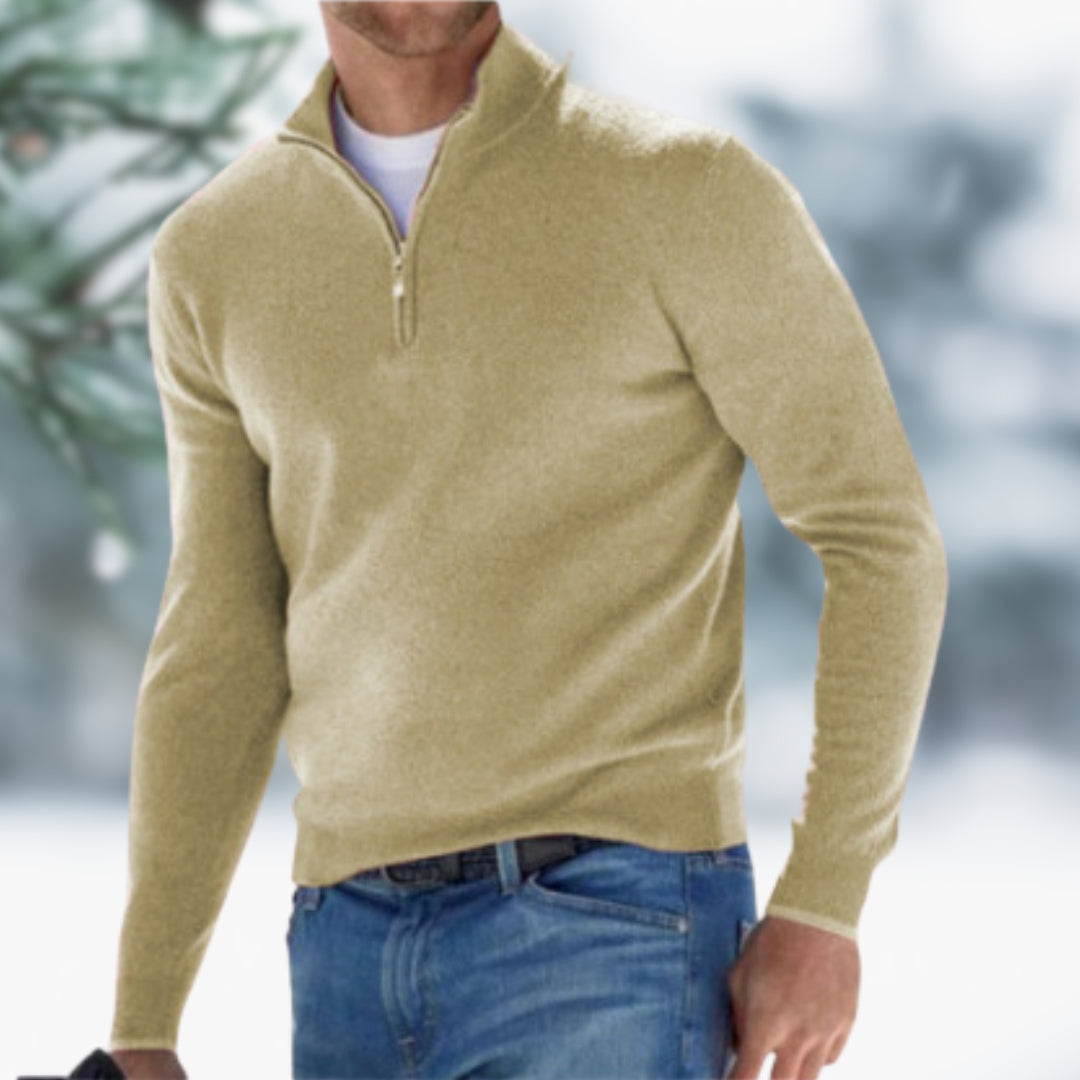 Jerry™ | The Comfortable Zip Sweater