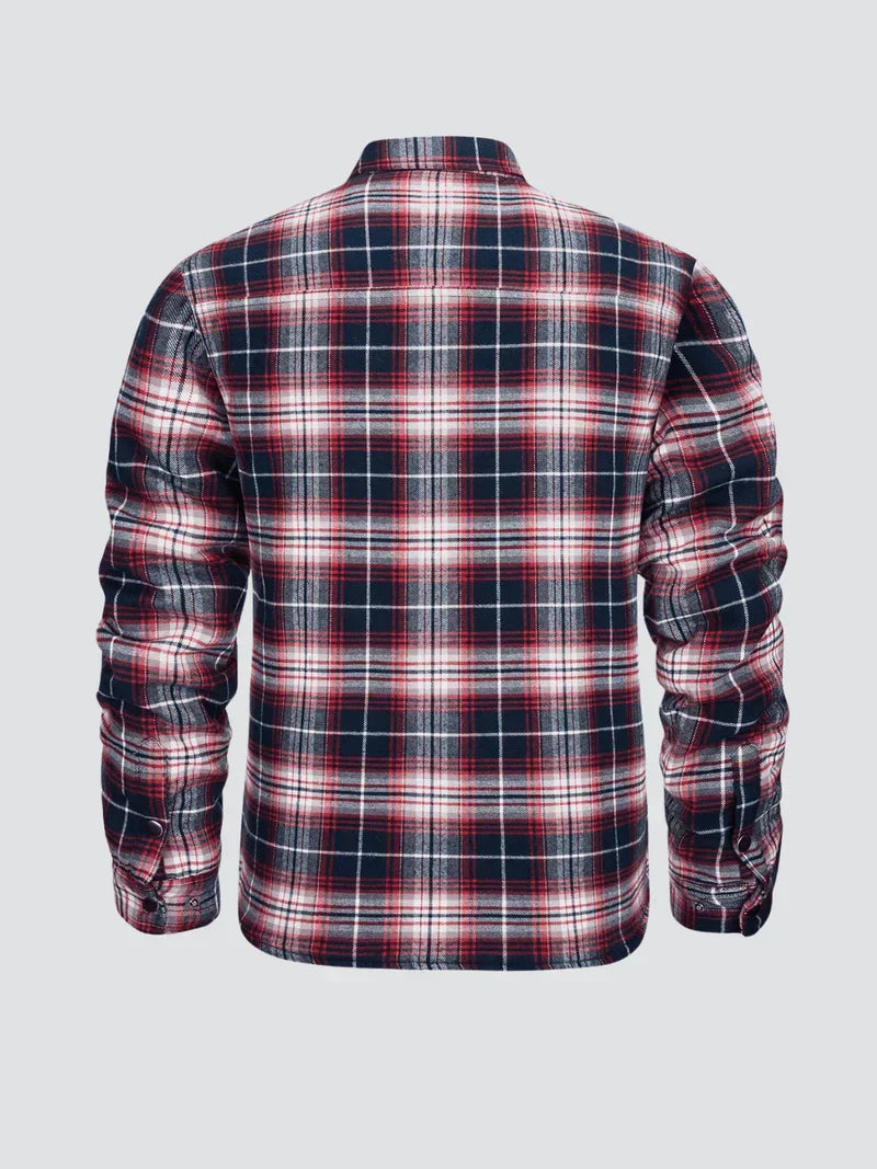 Bruno - Striped flannel jacket