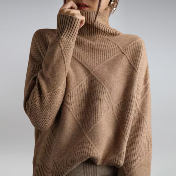 Adelle™ - Comfortable Roll Neck Jumper