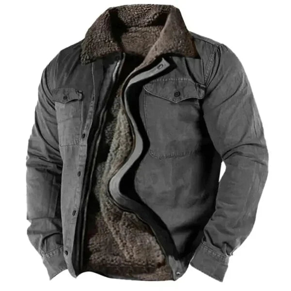 ENZO™ | Western Style Cotton Work Jacket