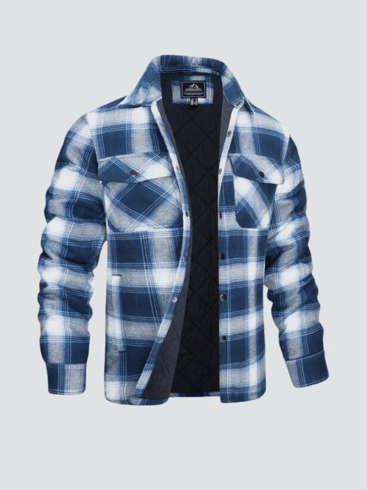 Bruno - Striped flannel jacket