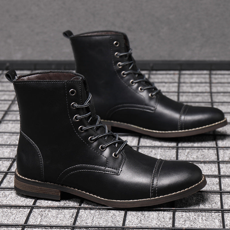 Claude | Real Leather Boots