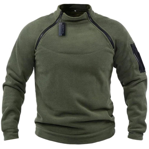 Jomartson - Military Style Fleece Pullover