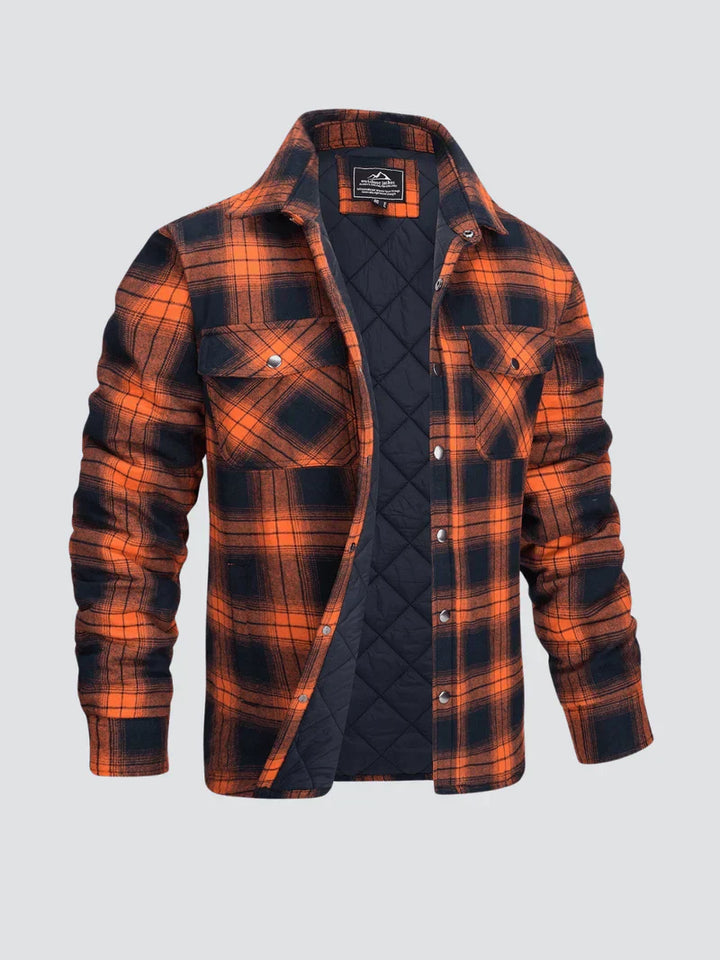 Bruno - Striped flannel jacket