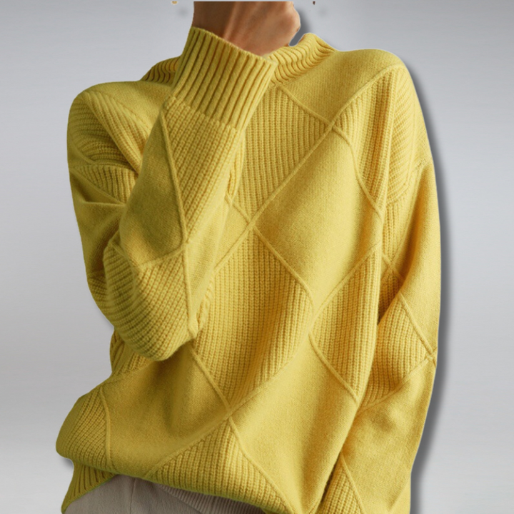 Adelle™ - Comfortable Roll Neck Jumper