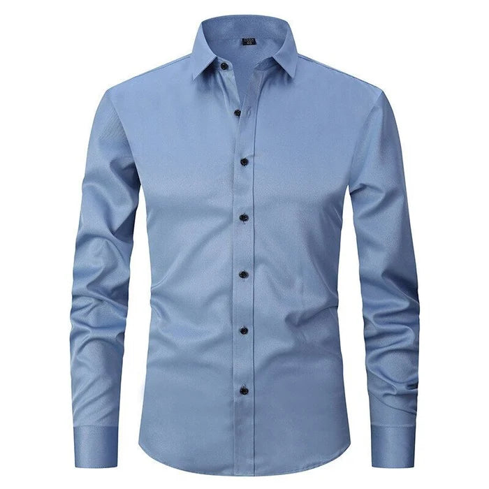 Lucas | Stretchable Wrinkle-Free Shirt