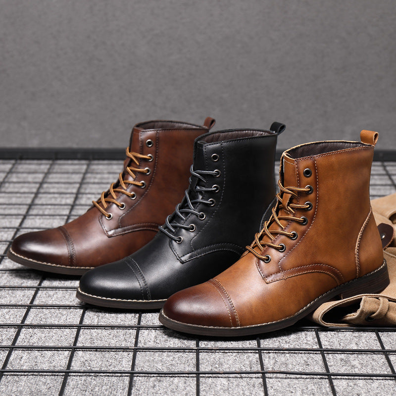 Claude | Real Leather Boots