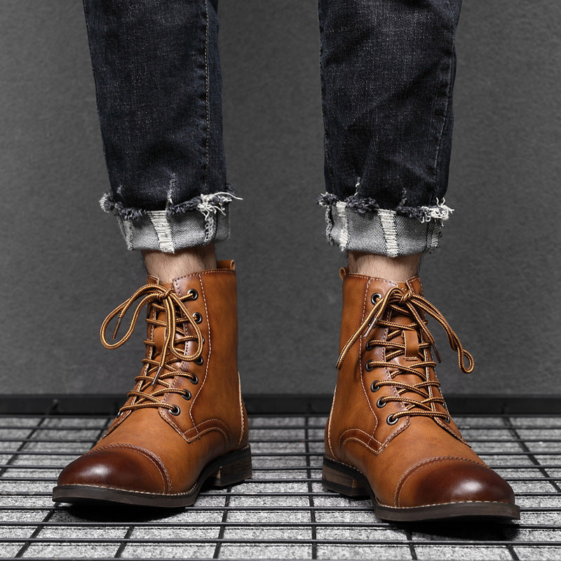 Claude | Real Leather Boots