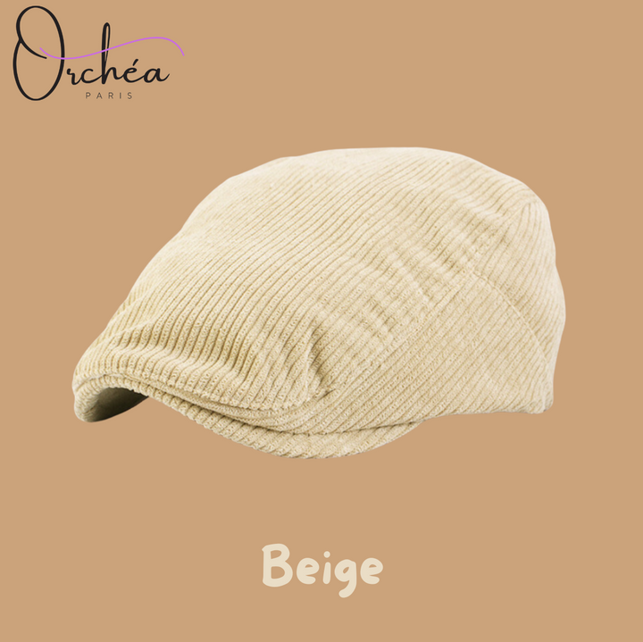 Adjustable Corduroy Beret