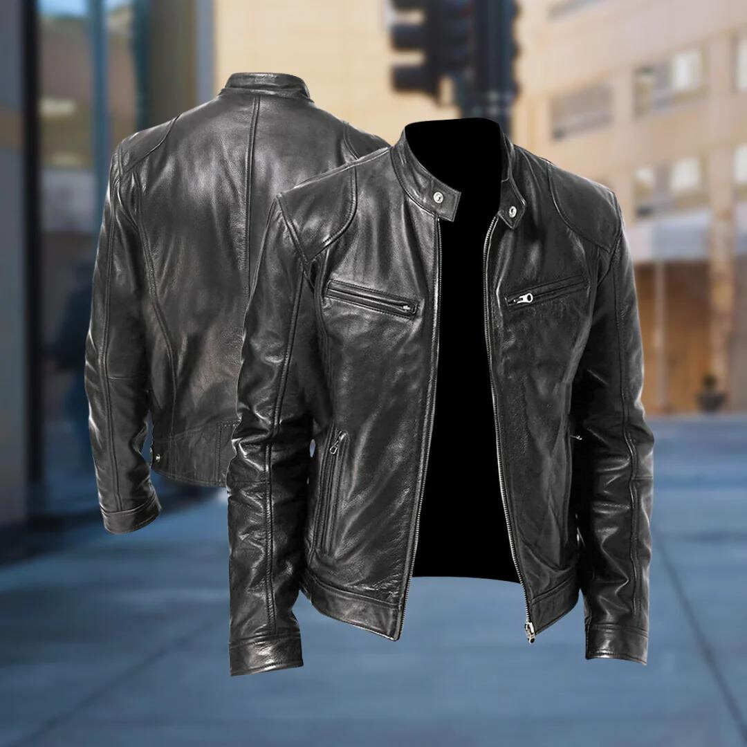 Naldo™ | The Perfect Men's Leather Jacket for Every Occasion