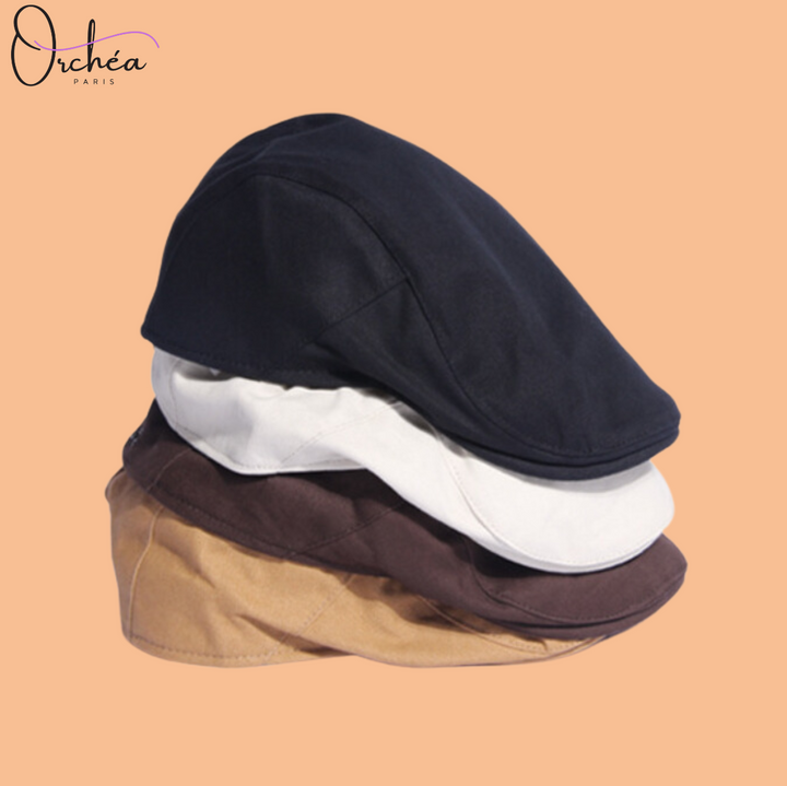 Adjustable Beret Duck Tongue Retro