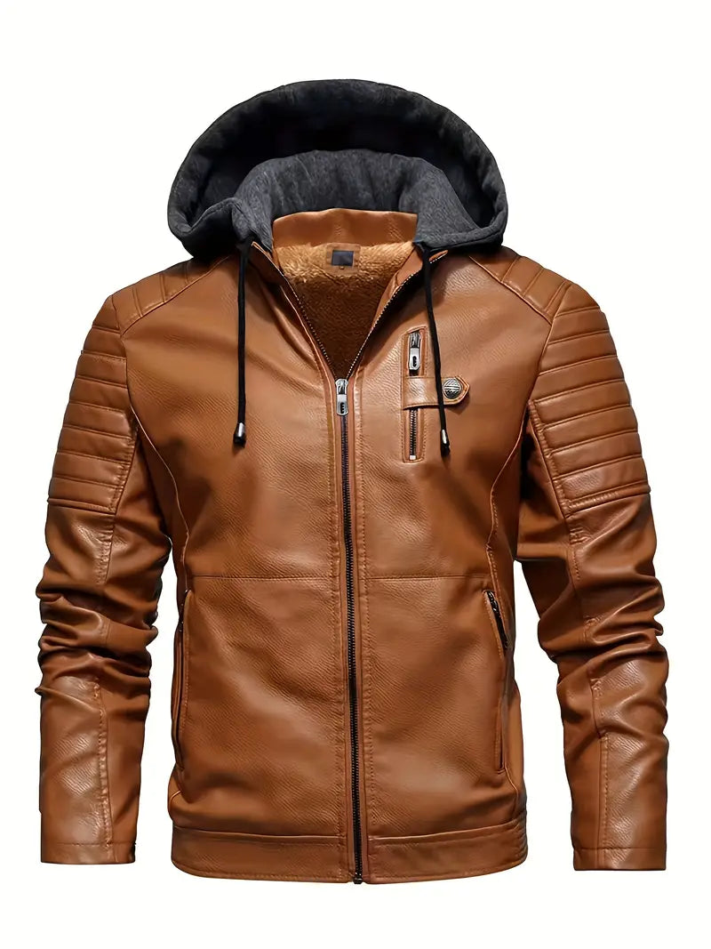 Santino™ | The Stylish Men's Winter Leather Jacket