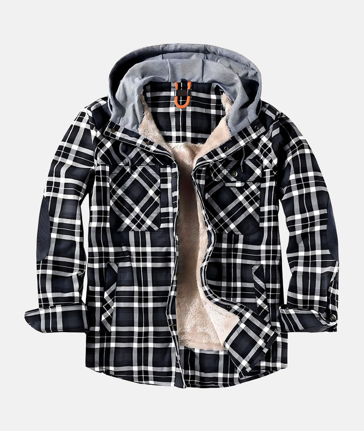 Checked Flannel Jacket