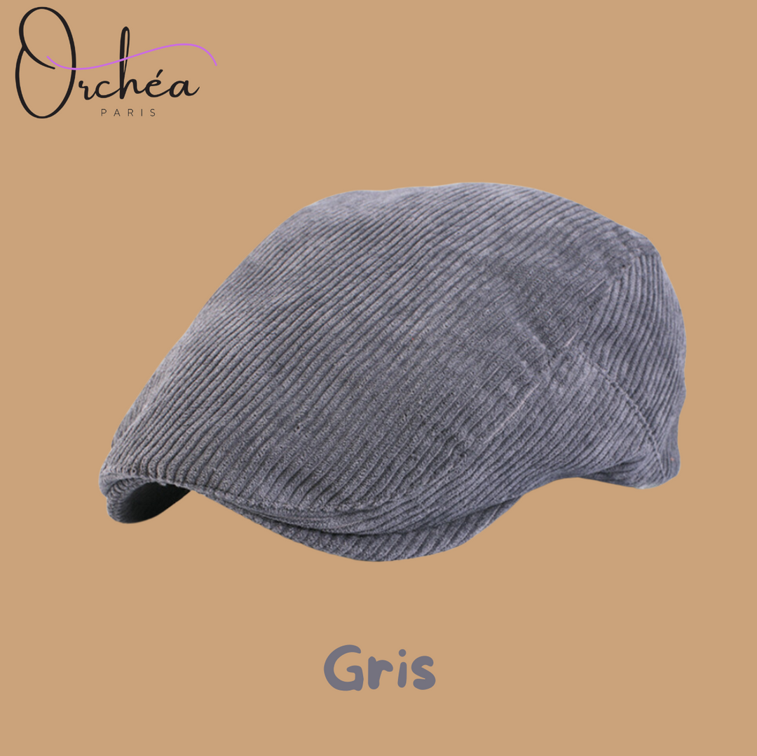 Adjustable Corduroy Beret