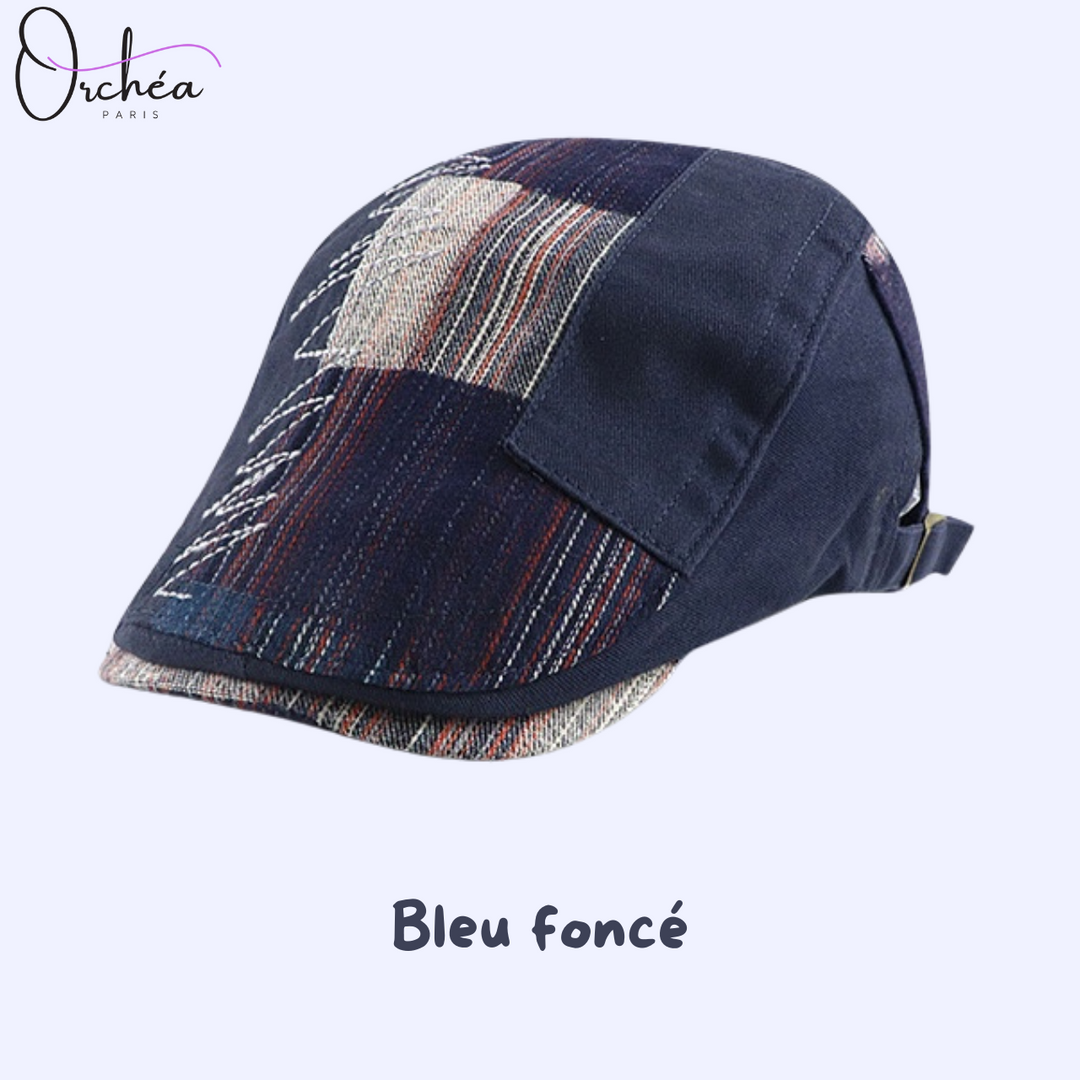 Adjustable Beret Urban Patchwork Street