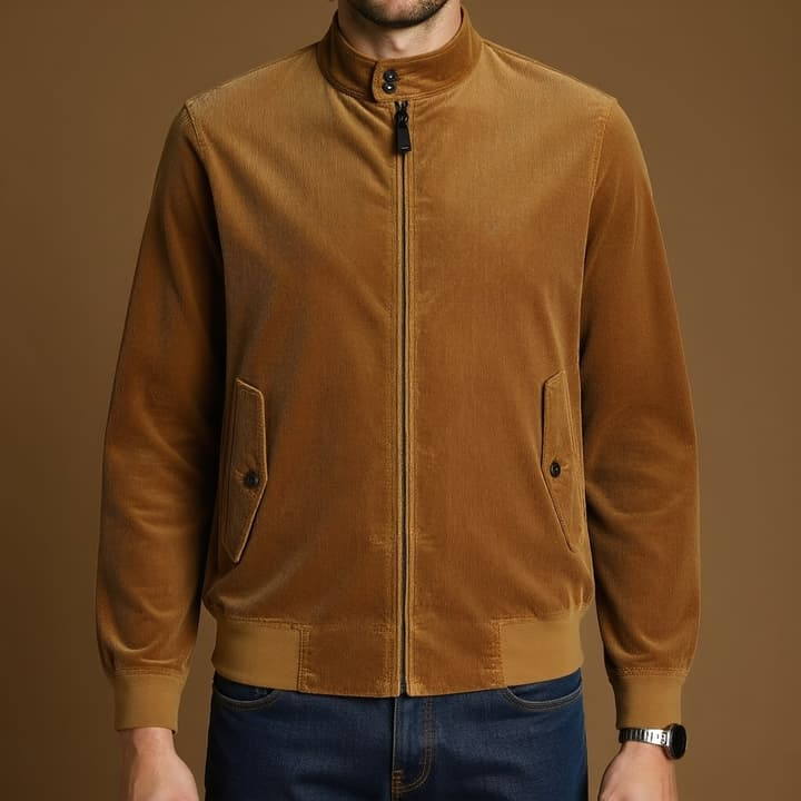 Highbury Corduroy Polo Jacket