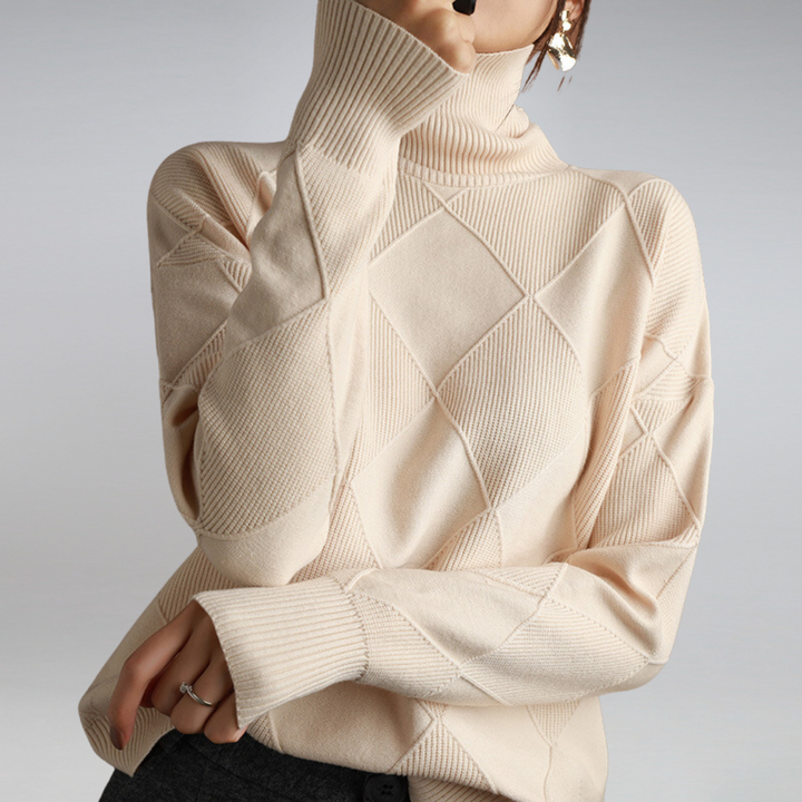 Adelle™ - Comfortable Roll Neck Jumper