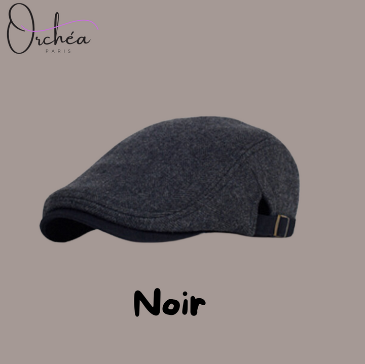 Adjustable Duck Tongue Wool Beret