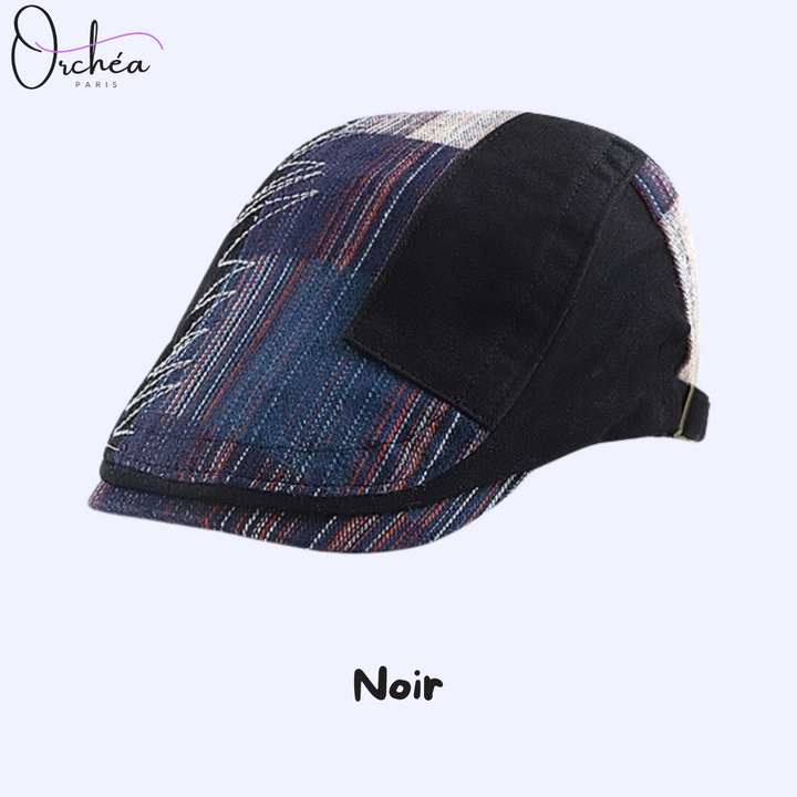 Adjustable Beret Urban Patchwork Street