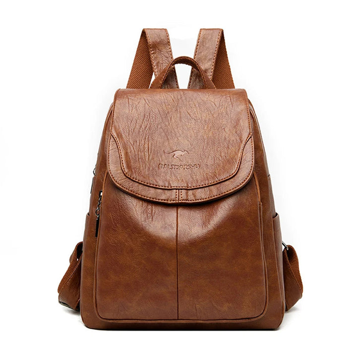 Gwendolyn - Leather Anti-Theft Backpack