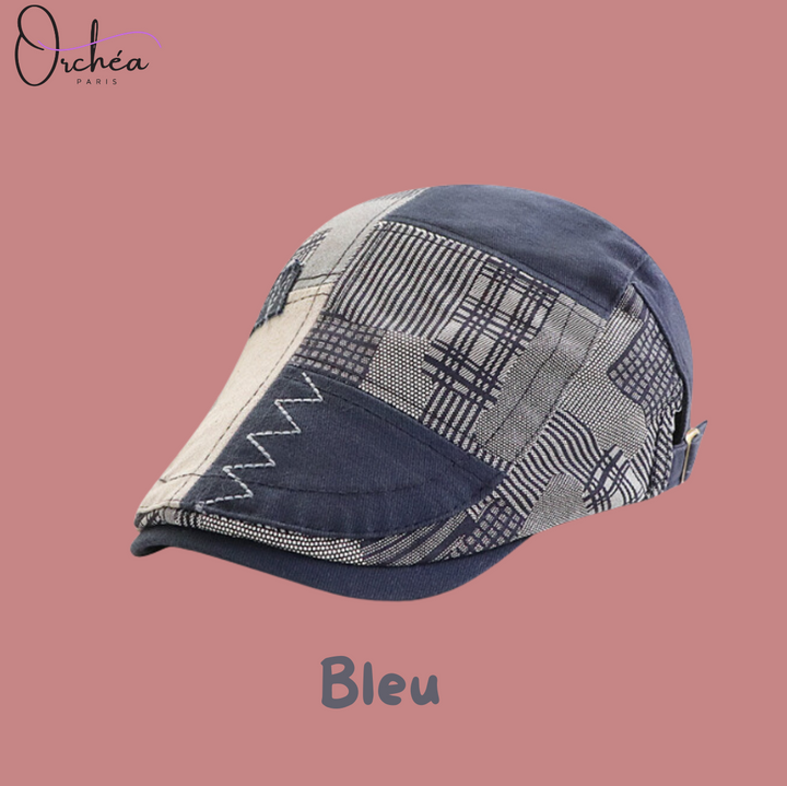 Adjustable Beret Urban Patchwork