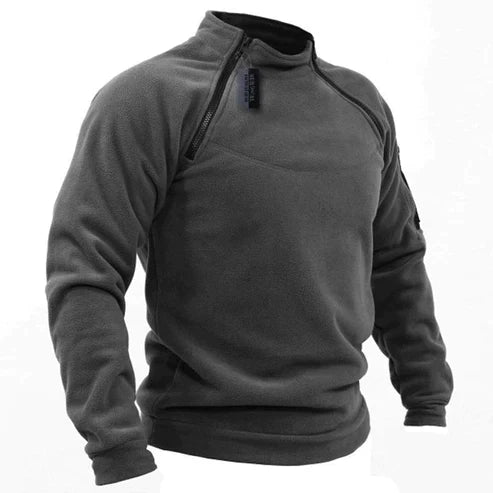 Jomartson - Military Style Fleece Pullover