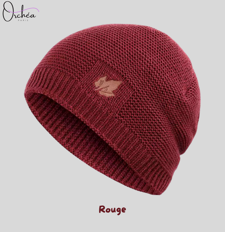 Knitted Maple Beanie