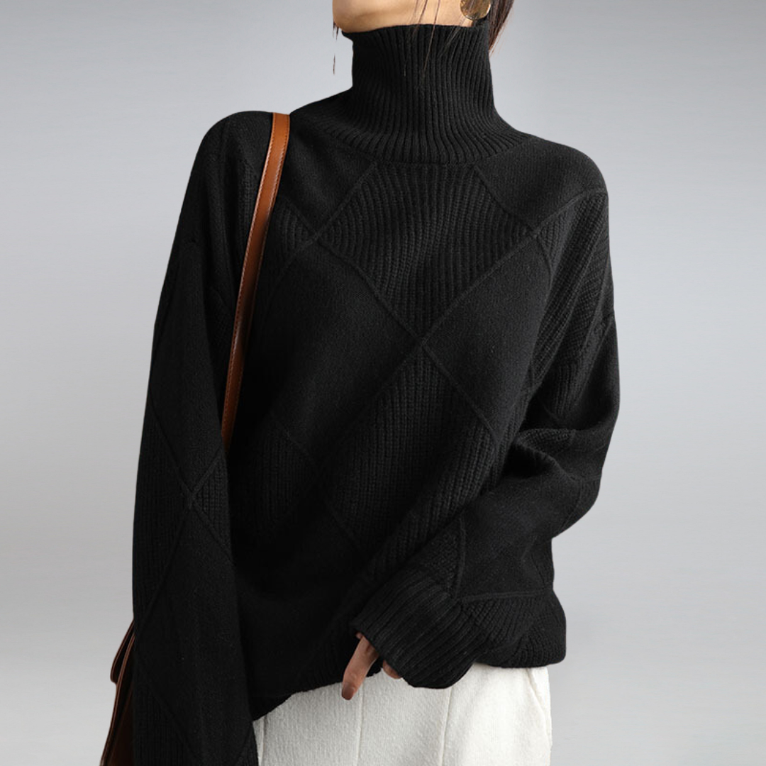 Adelle™ - Comfortable Roll Neck Jumper