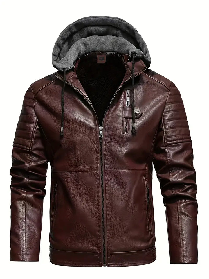 Santino™ | The Stylish Men's Winter Leather Jacket