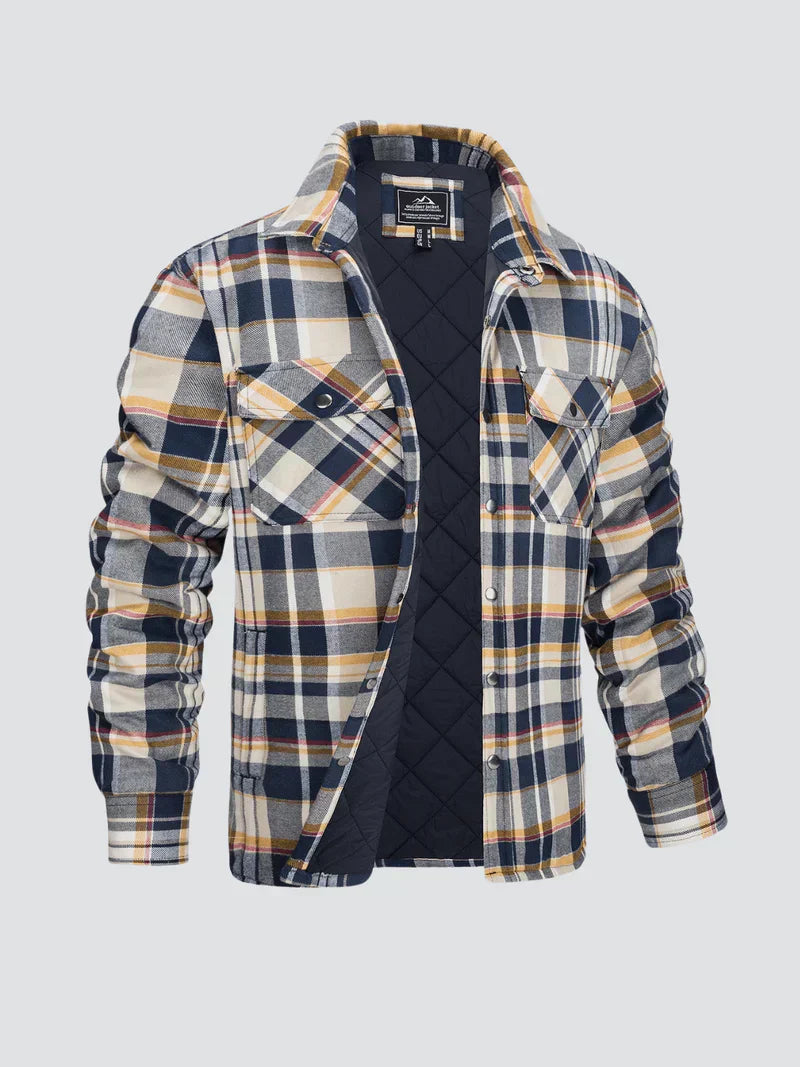 Bruno - Striped flannel jacket