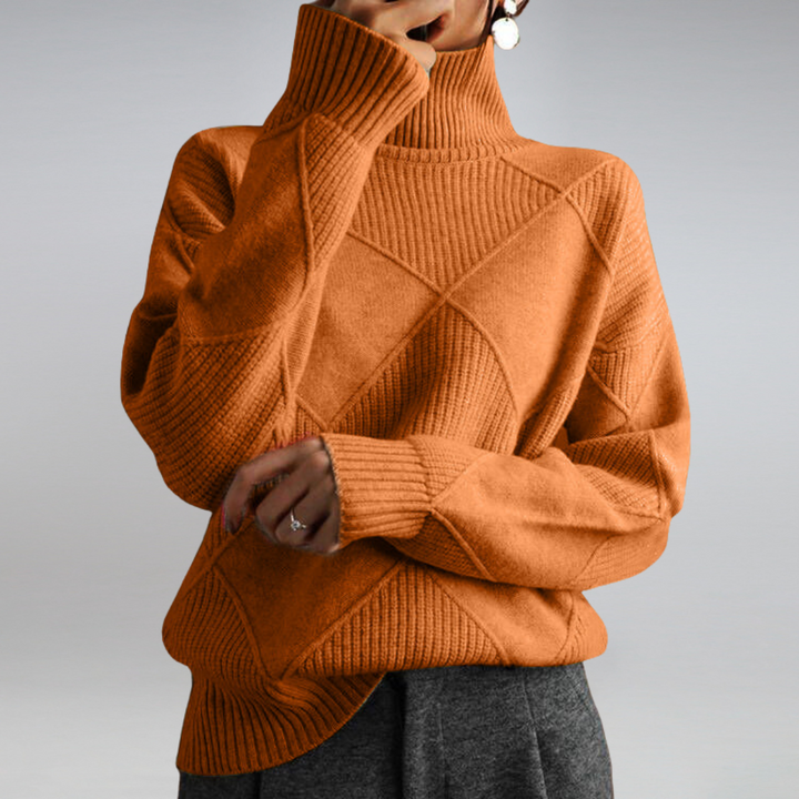 Adelle™ - Comfortable Roll Neck Jumper