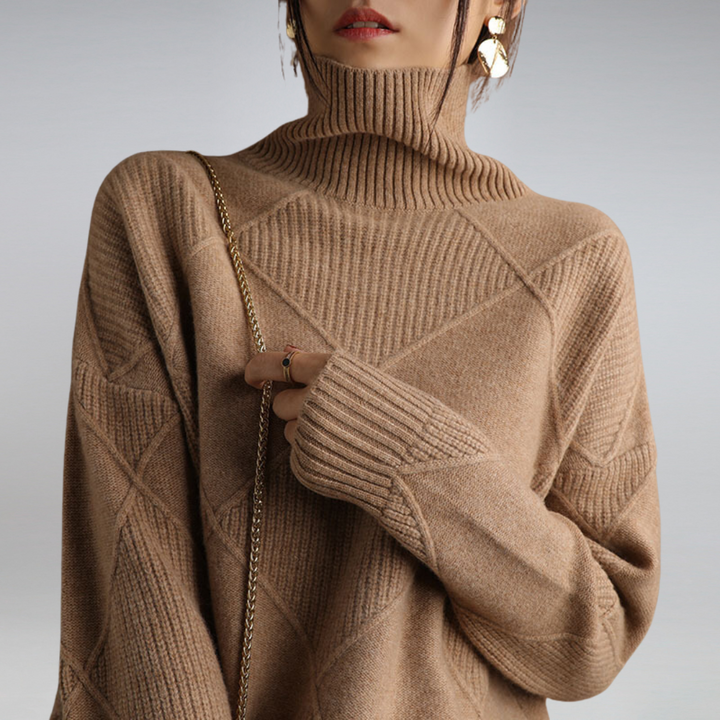 Adelle™ - Comfortable Roll Neck Jumper