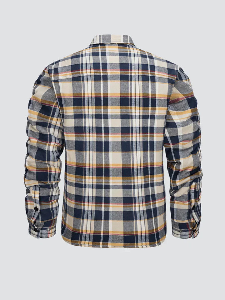 Bruno - Striped flannel jacket