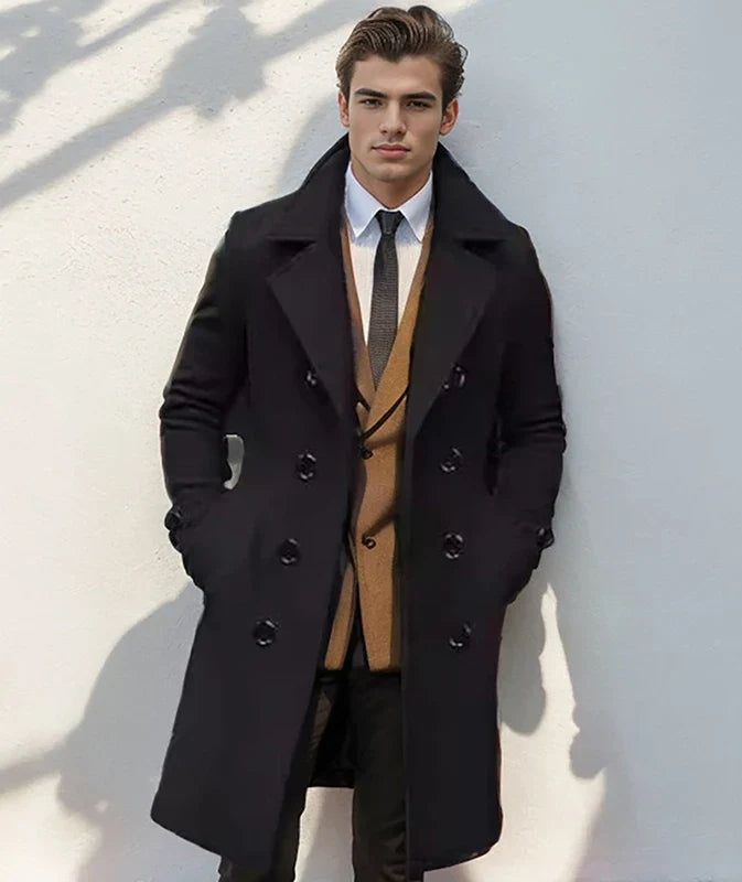 Jaden™ | Stylish Men's Trench Coat