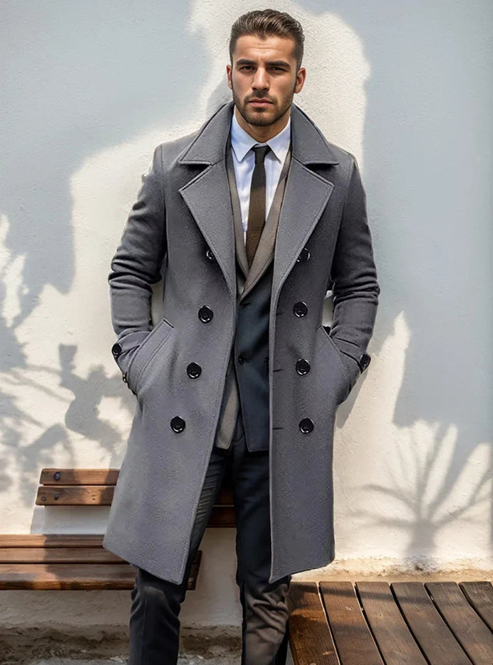 Jaden™ | Stylish Men's Trench Coat