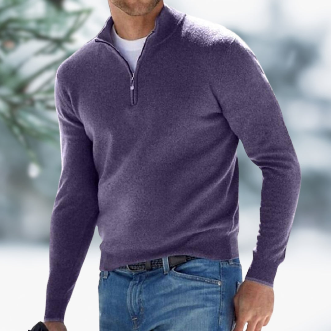 Jerry™ | The Comfortable Zip Sweater