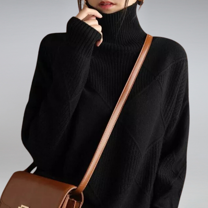 Adelle™ - Comfortable Roll Neck Jumper