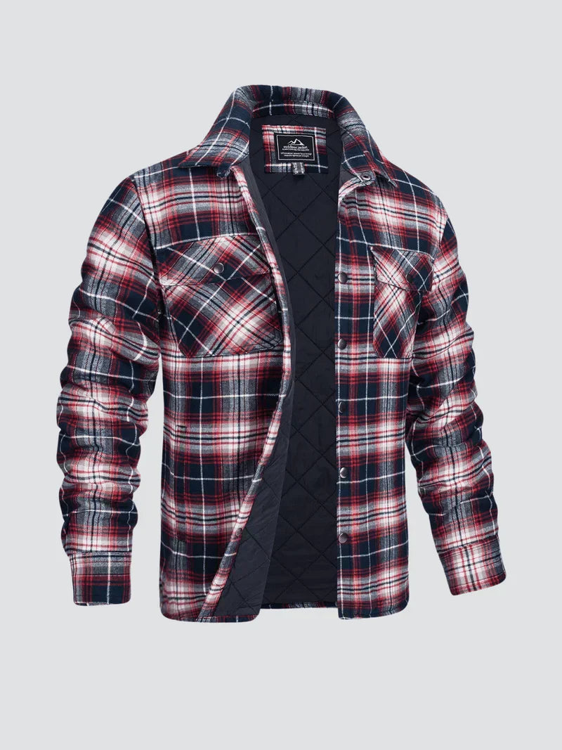 Bruno - Striped flannel jacket