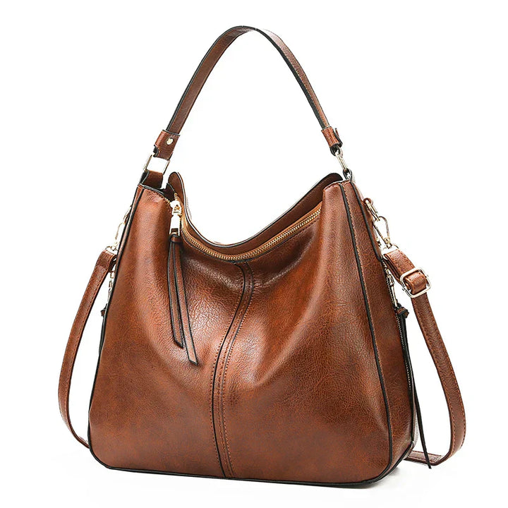 Helene™ - Leather Shoulder Bag